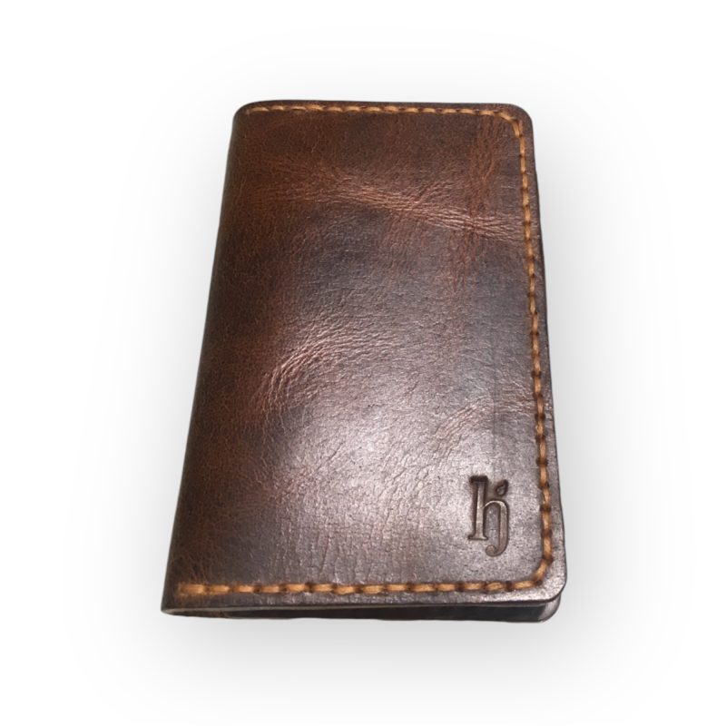 handmade leather cardholder