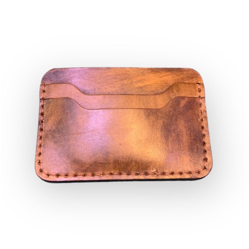 handmade leather cardholder